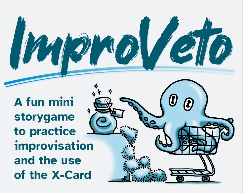 ImproVeto by Plotbunny Games for Tiny Tome single-page RPG jam - itch.io