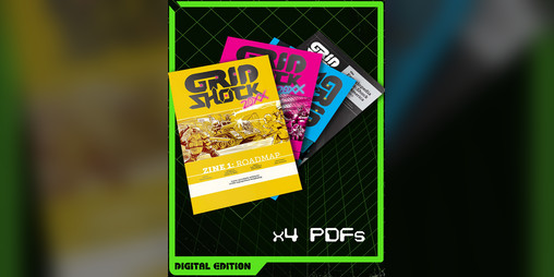 Cover image for GRIDSHOCK 20XX 4-zine set