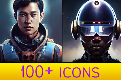 Sci-Fi Concept Art - Mostly Humans 2 by Infinity PBR