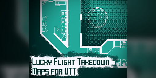 Cover image for Lucky Flight Takedown: CY_BORG Maps for VTT (and Print)