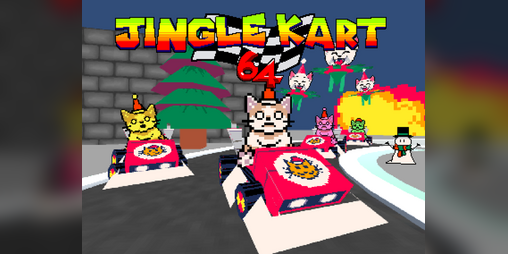 Cover image for Jingle Kart 64