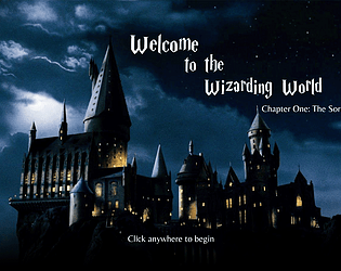Welcome to the Wizarding World (Chapter One: The Sorting Hat)