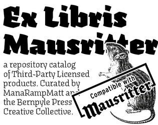 Ex Libris Mausritter  