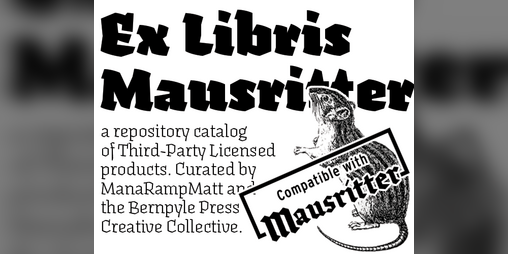 Cover image for Ex Libris Mausritter