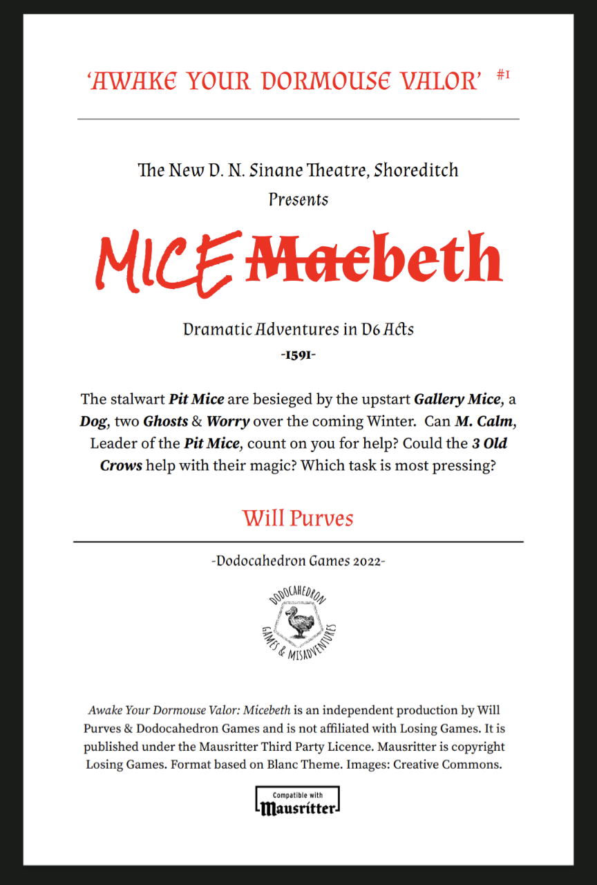 Cover image for MiceBeth