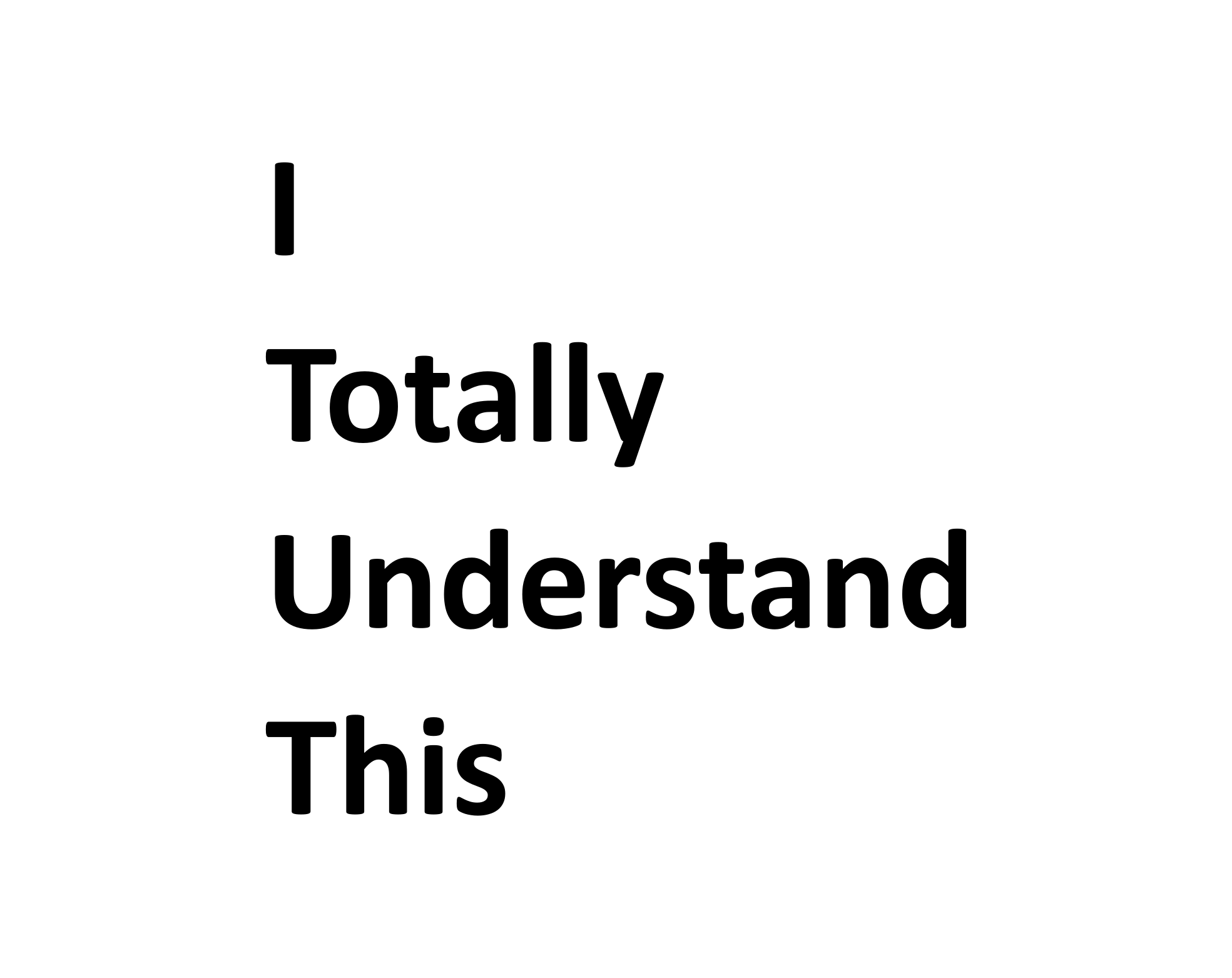 Cover image for I Totally Understand This