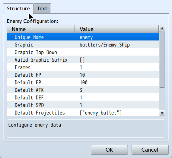 Enemy Configuration 1