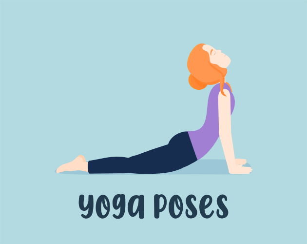 Yoga poses by Olga's Lab