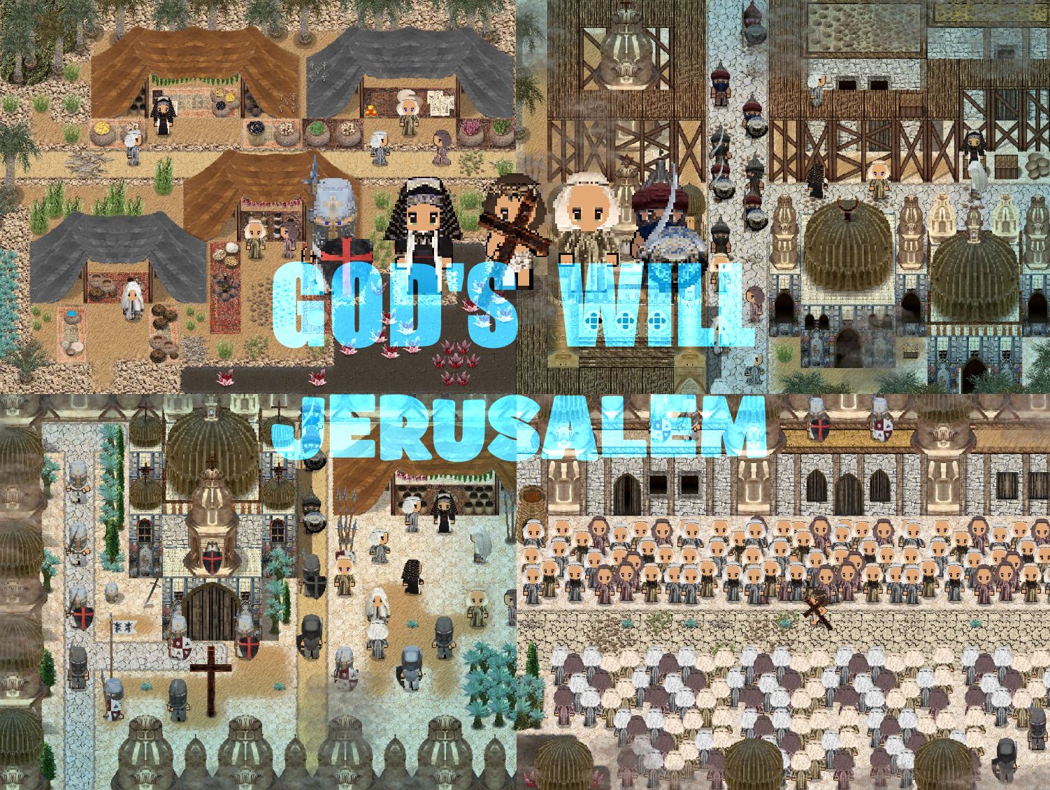 GOD'S WILL -JERUSALEM. RPG MAKER.MV/MZ by NeonPixel