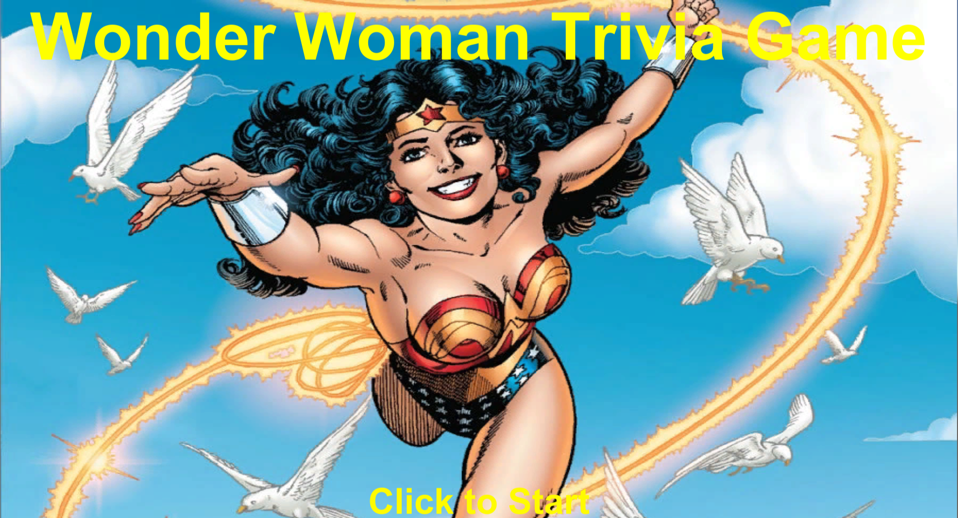 Cover image for Wonder Woman Trivia Game