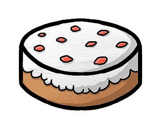 Million ingredient cake