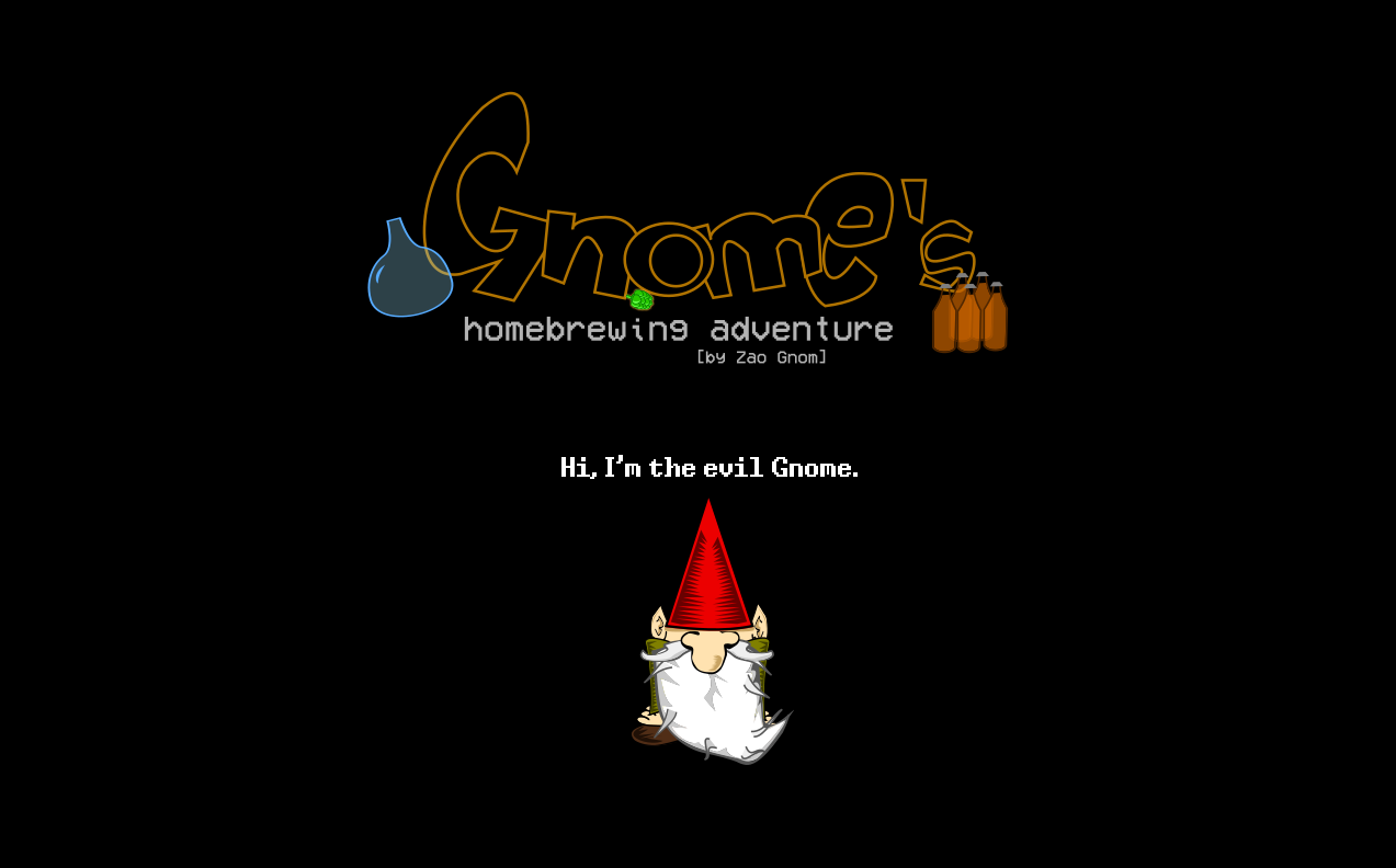 Gnome's Homebrewing Adventure