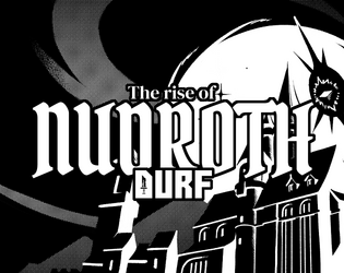 The rise of Nudroth   - A solo DURF roll and write dungeon crawler 