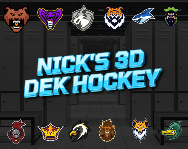 Nick's 3D Dek Hockey!