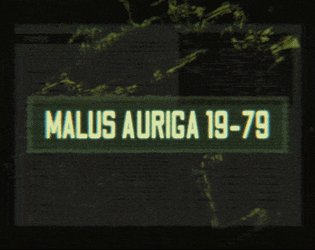 Malus Auriga 19-79   - A claustrophobic survival horror/sci-fi TTRPG 
