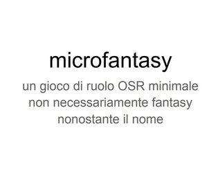 microfantasy  