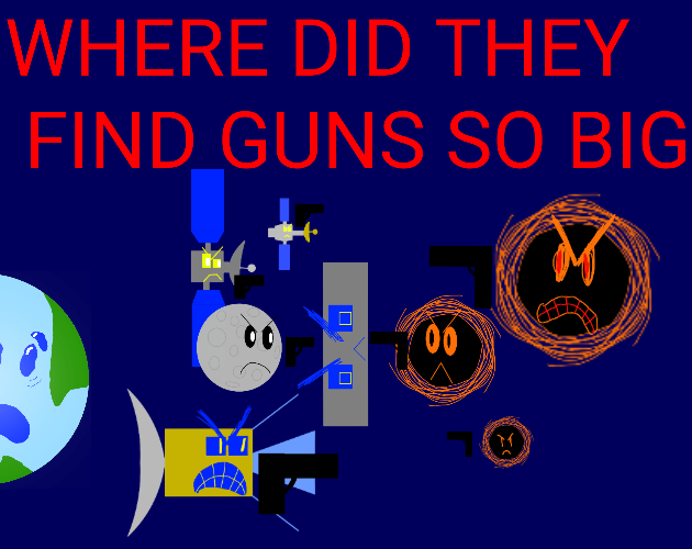 WHERE DID THEY GET GUNS SO BIG