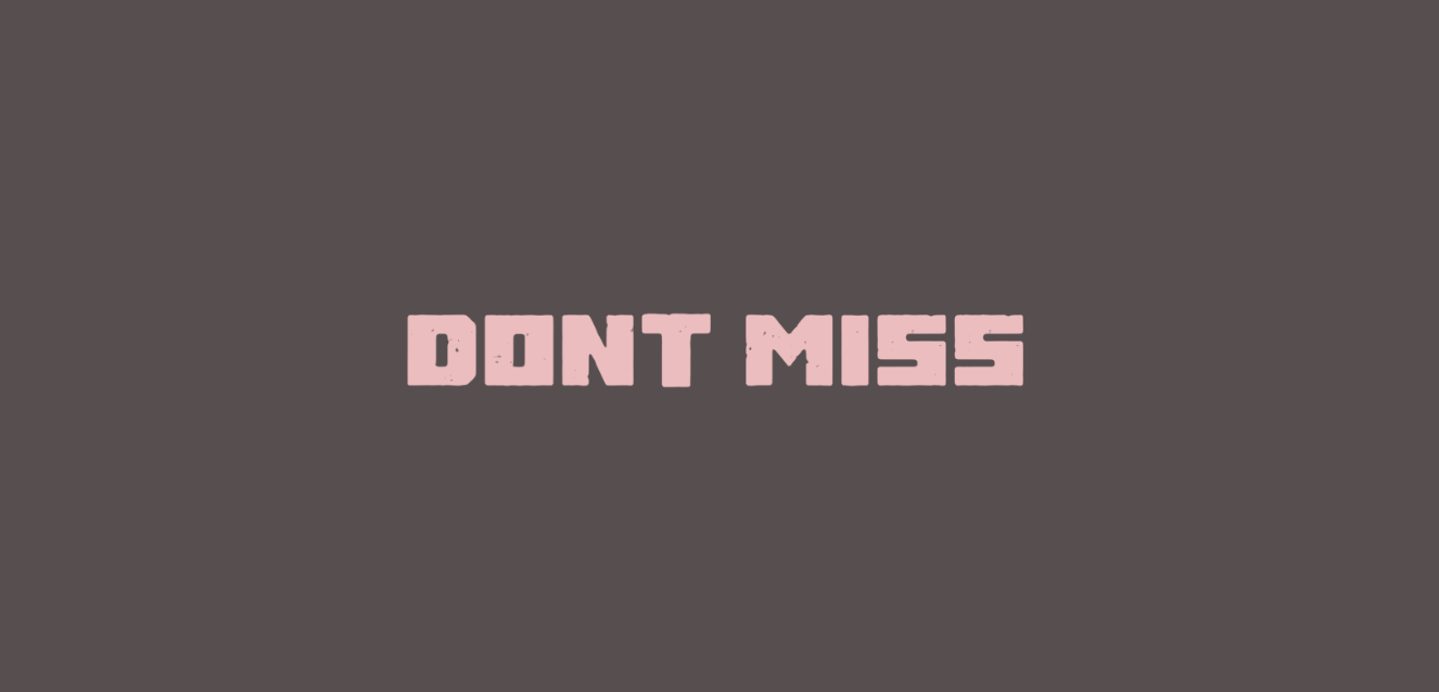 Don't Miss cover