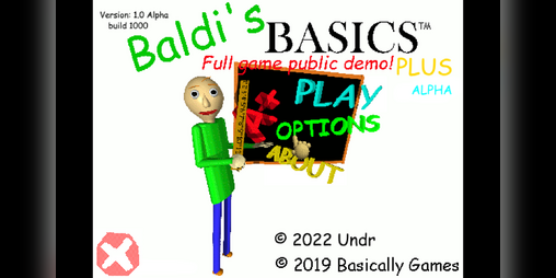 Cover image for Baldi's Basics Public Demo Plus