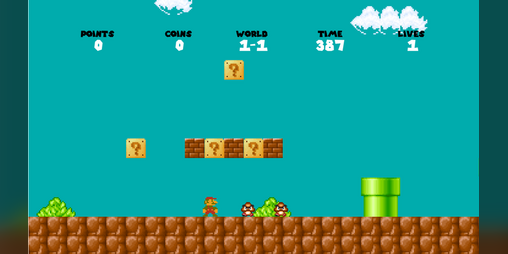 Cover image for PEC2 - Fake Super Mario Bros Level 1-1