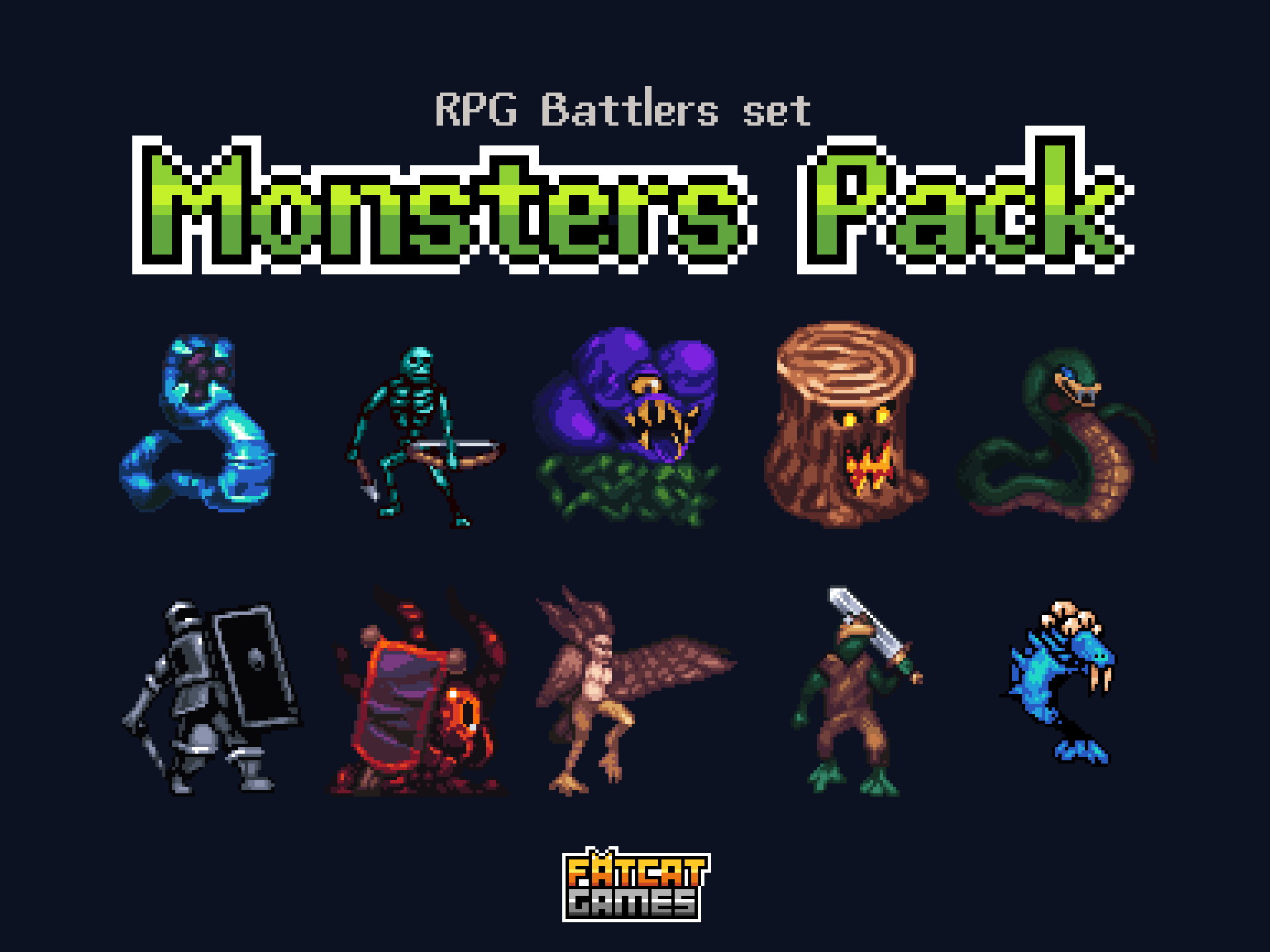 RPG Monster Battlers pack