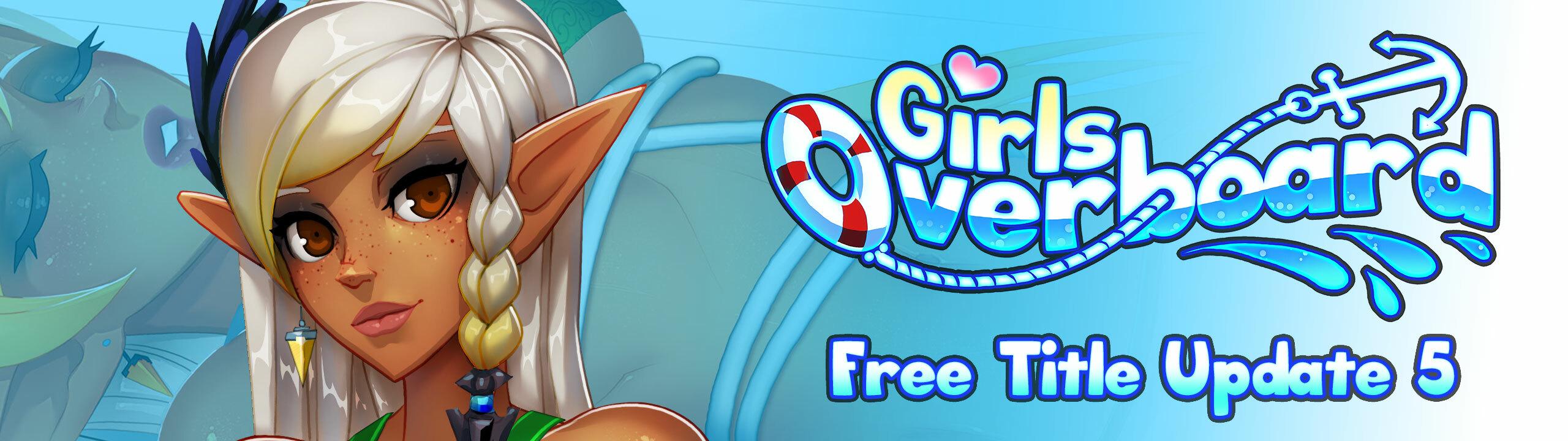 Title Update 5 New Character New Gameplay Girls Overboard by