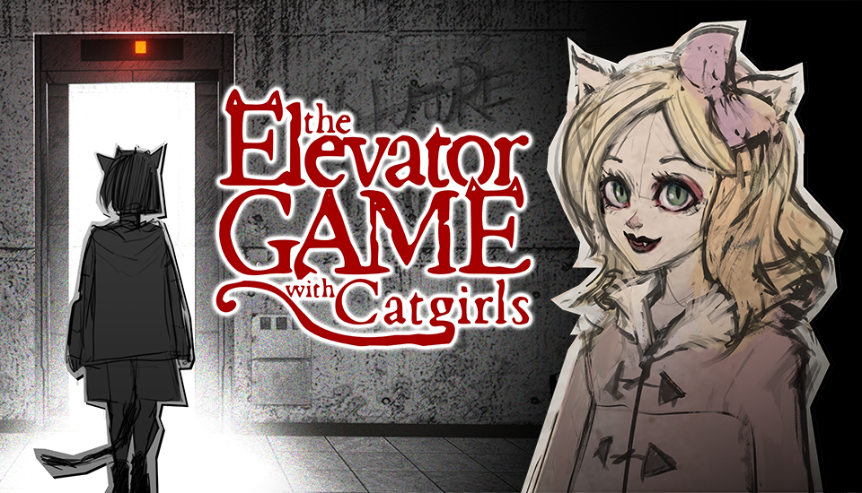 The Elevator Game with Catgirls by NoBreadStudio