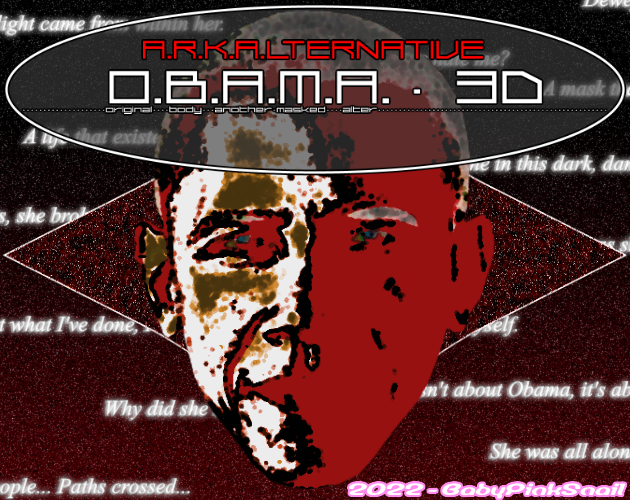 OBAMA 3D - ARKALTERNATIVE cover