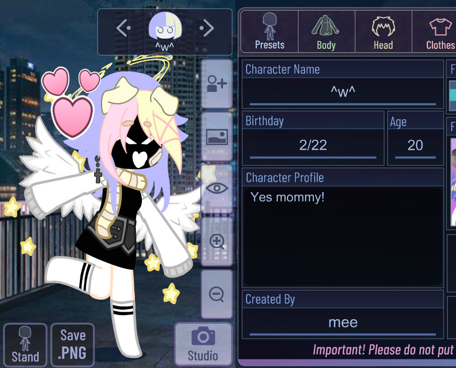 Post by JourneeShell2011 in Gacha Neon 【ver 1.5❣ Beta】 comments 