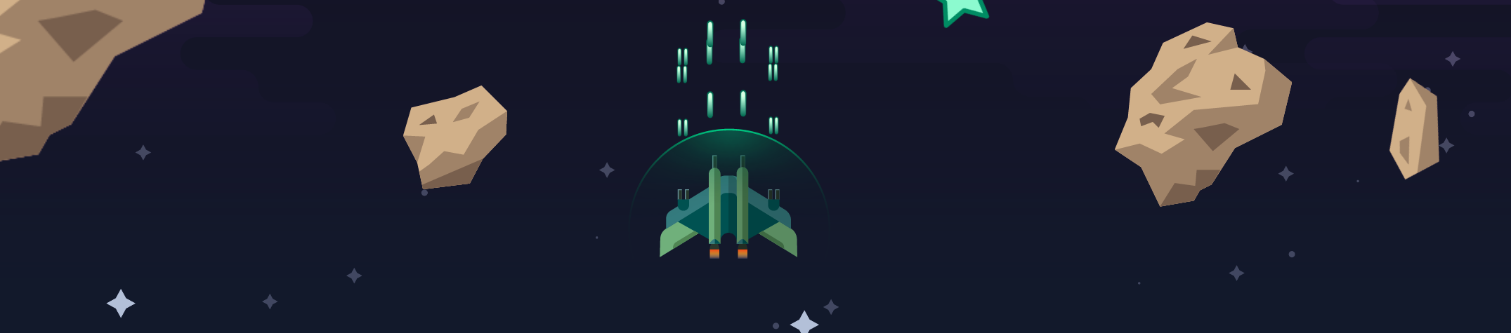 Sparkly Space Shooter