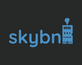 Skybnb   - An airborne hotel on a business card 