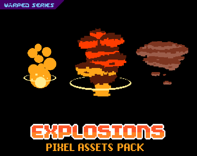 FREE pixel art bombs with animation by ankousse26