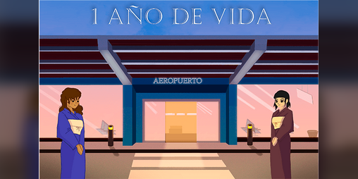 Cover image for 1 año de vida