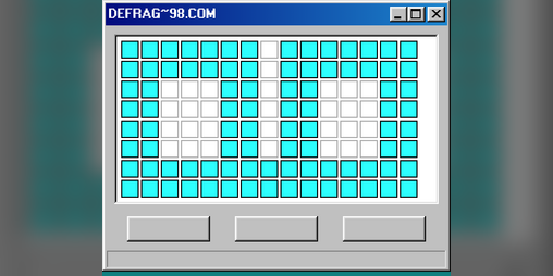 Cover image for DEFRAG~98.COM
