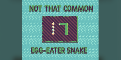Cover image for Not that common Egg-eater snake
