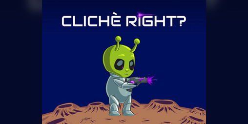 Cover image for Cliche, right?