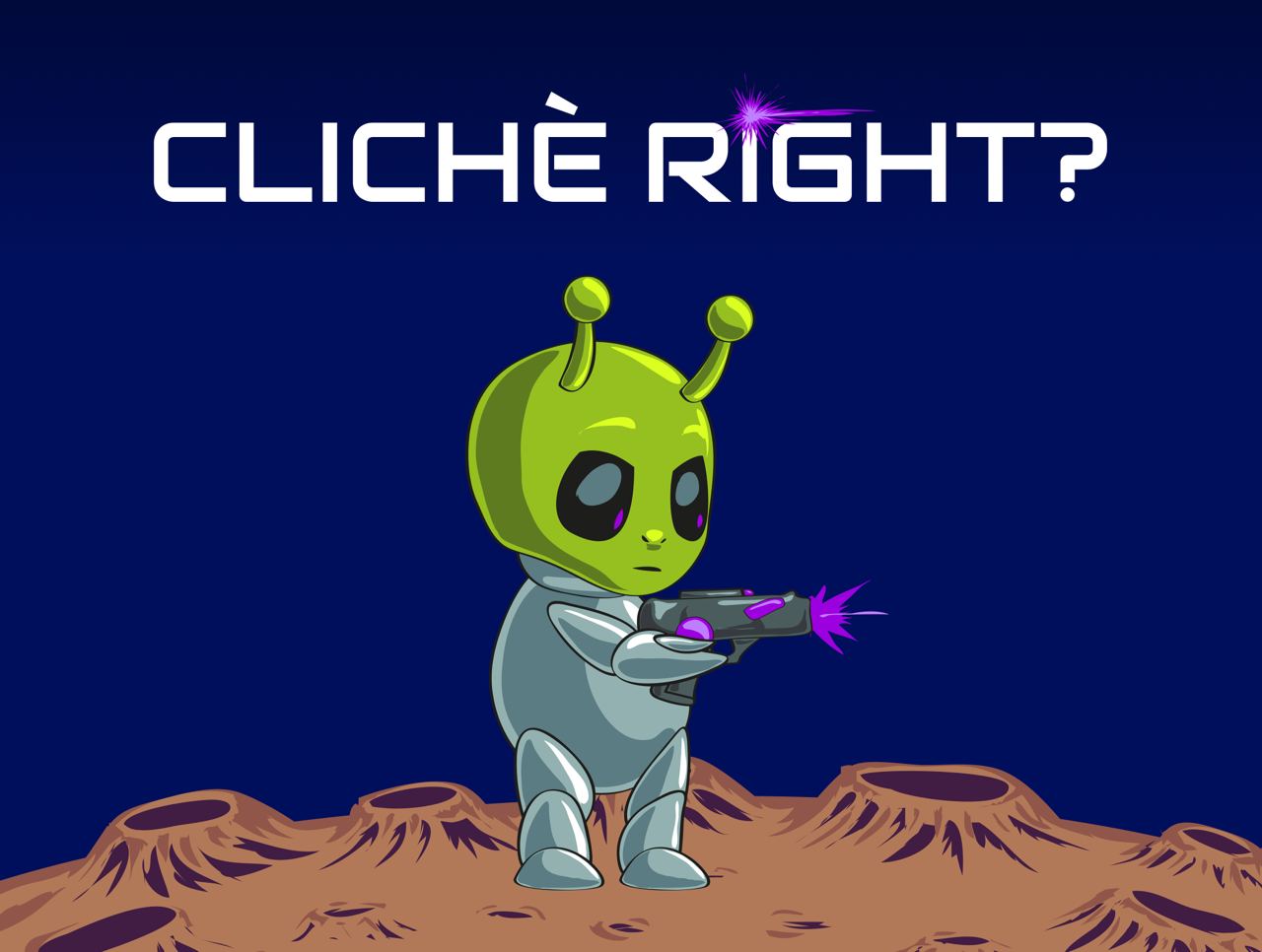 Cover image for Cliche, right?