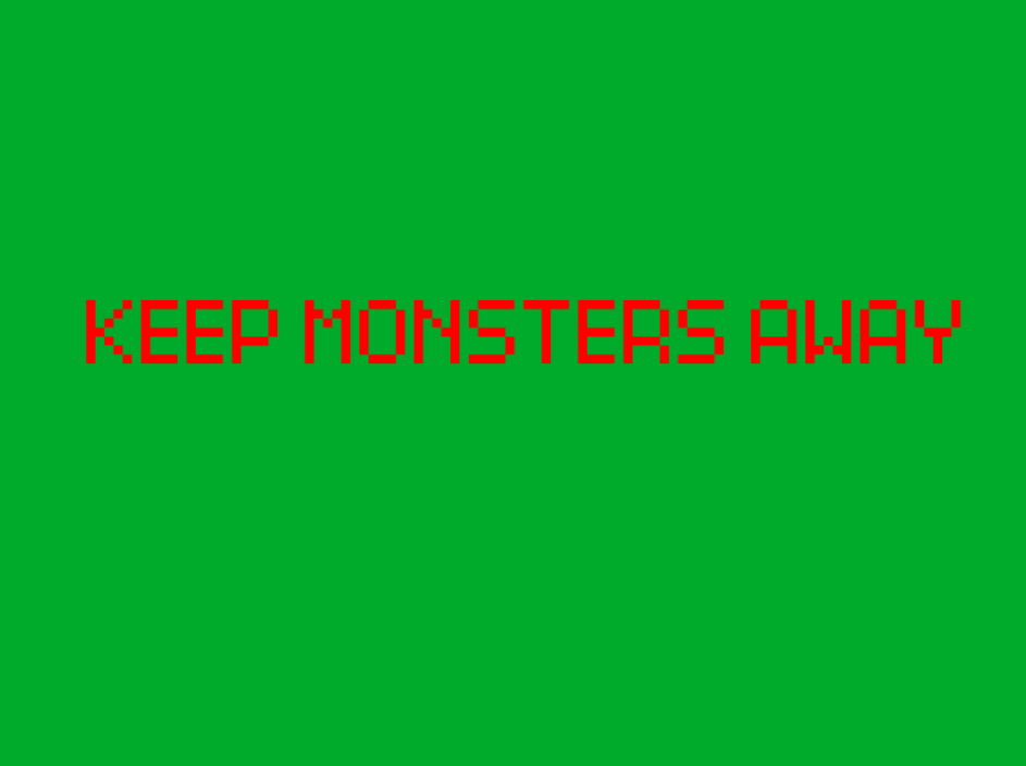 Cover image for Keep MONSTERS Away