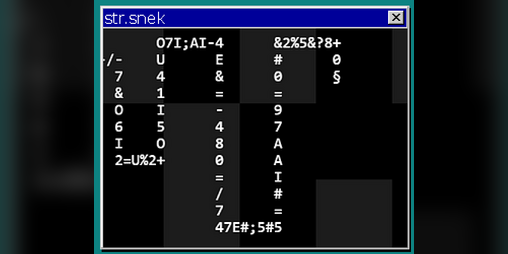Cover image for STRG.SNEK