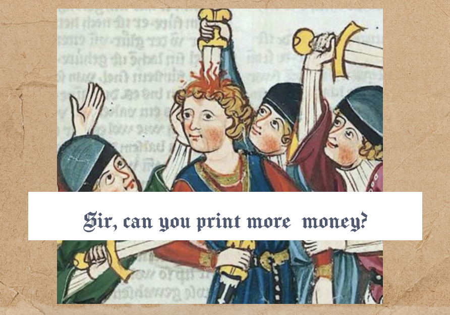 Cover image for Sir, can you print more money?