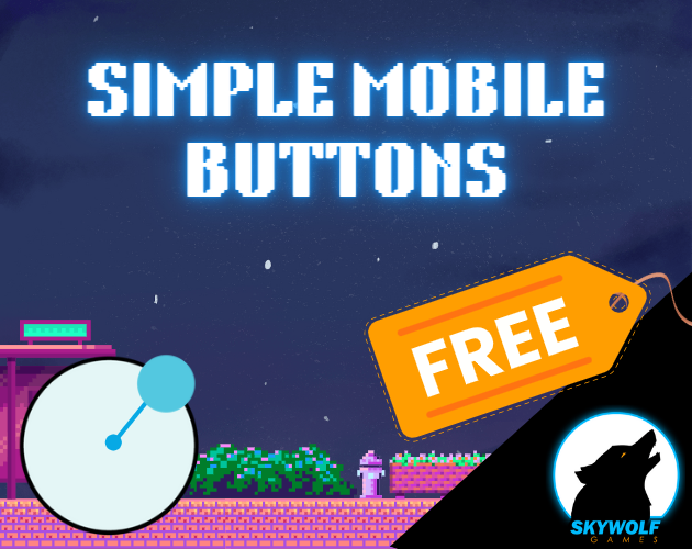Free Simple Mobile Buttons