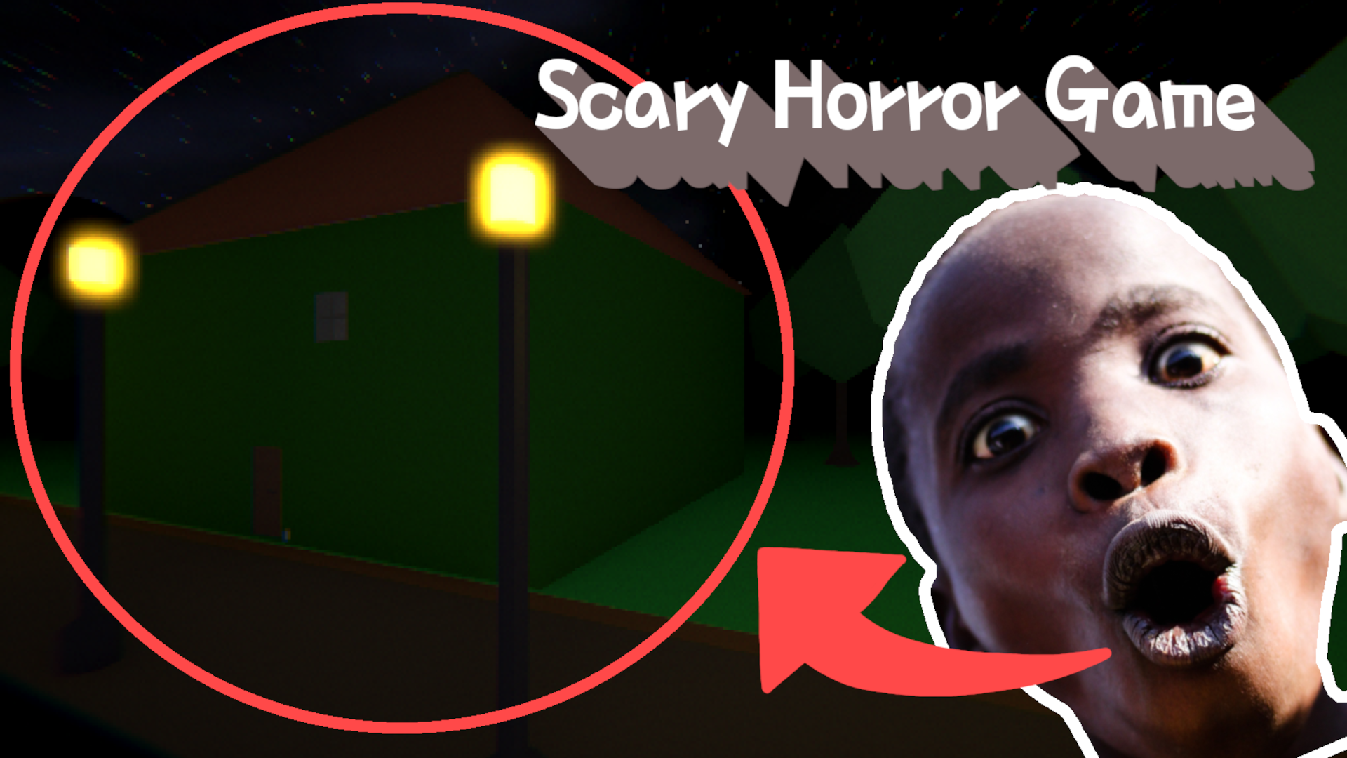 Scary Horror Game