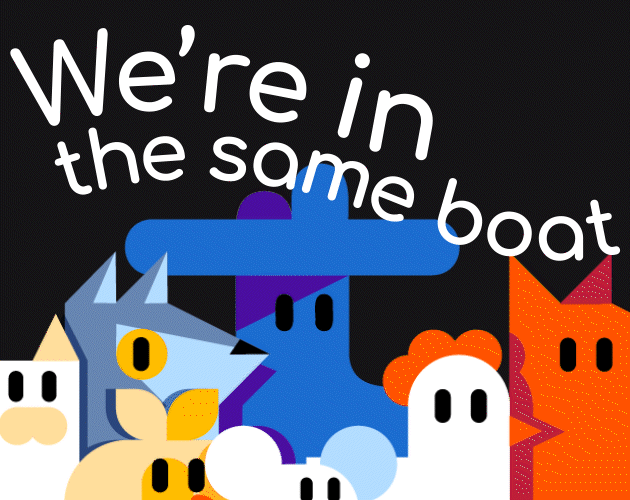 We're in the same boat by Dani, Alpudev, Vito, Ramil