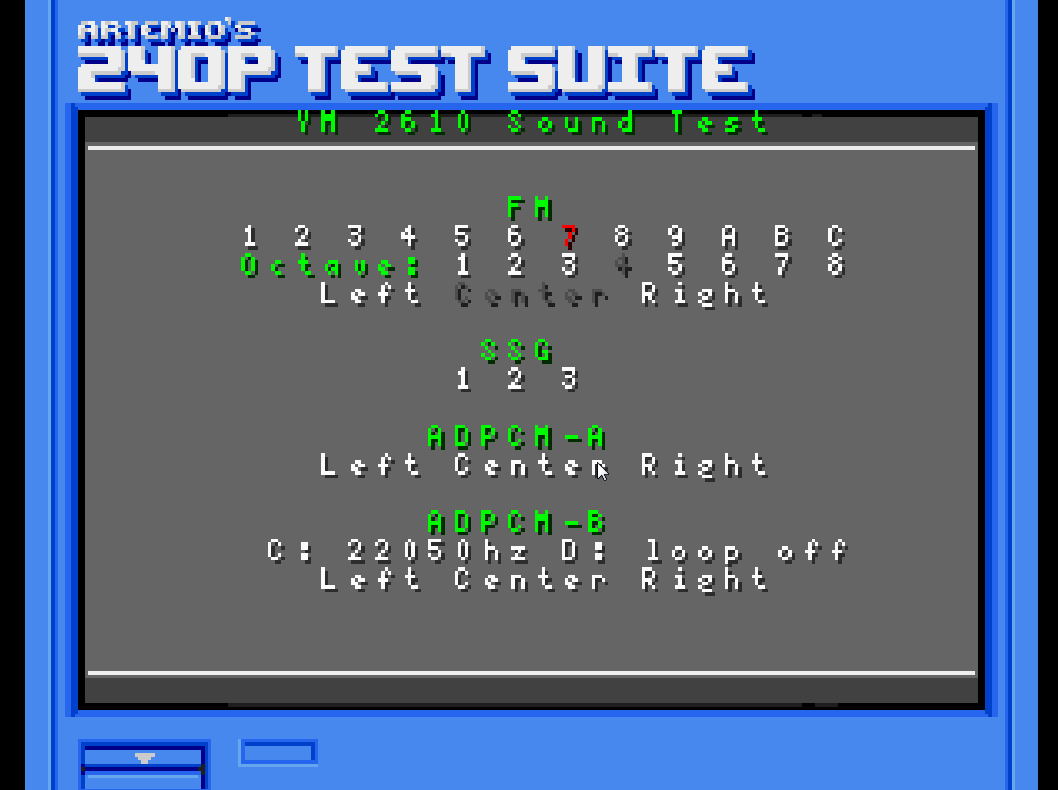 Neo Geo 240p Test Suite Status and MDFourier Analysis tool - 240p 