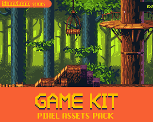 Free Pixel Art Pack - Tiny Forest by SlowDevelopment
