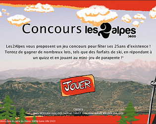 Jeu concours Les 2 Alpes
