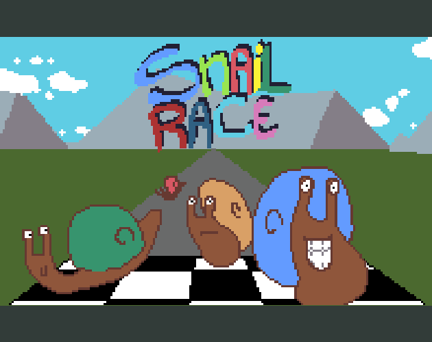 Snail Race by Narkhos, KHAYYAM for 1Button Jam 2022 itch.io