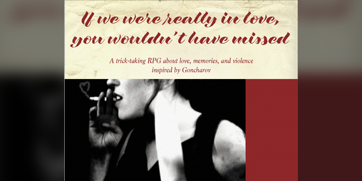 Cover image for If we were really in love, you wouldn't have missed
