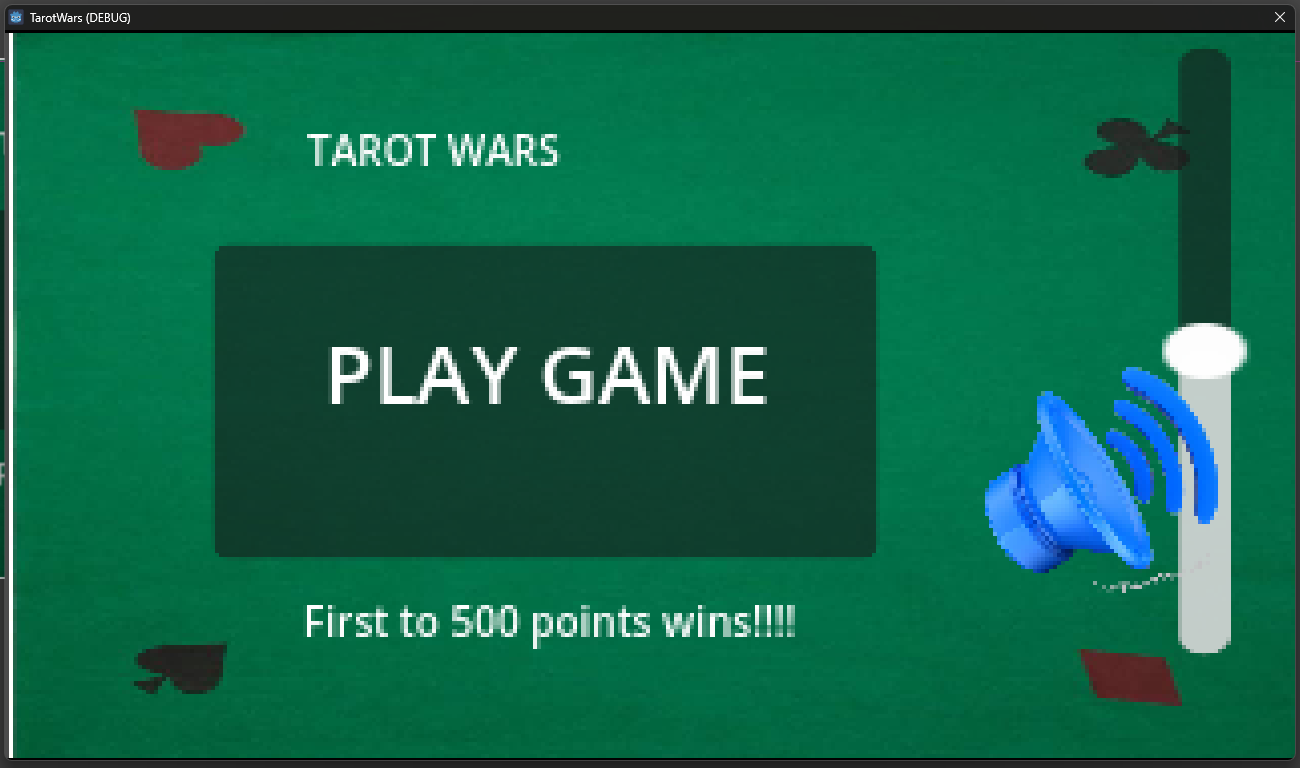 TAROT WARS - "Bad Game" Jam Submission