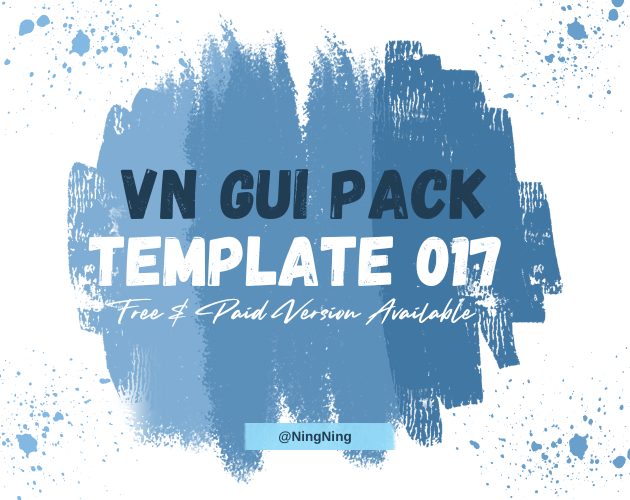 Update PS file 1920x1080 - Visual Novel GUI Pack 017 by NingNing